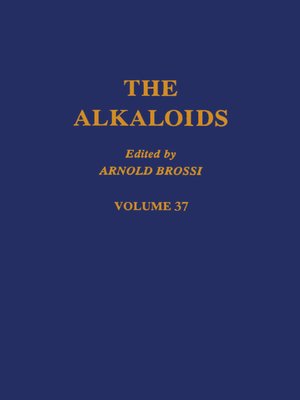 cover image of The Alkaloids
